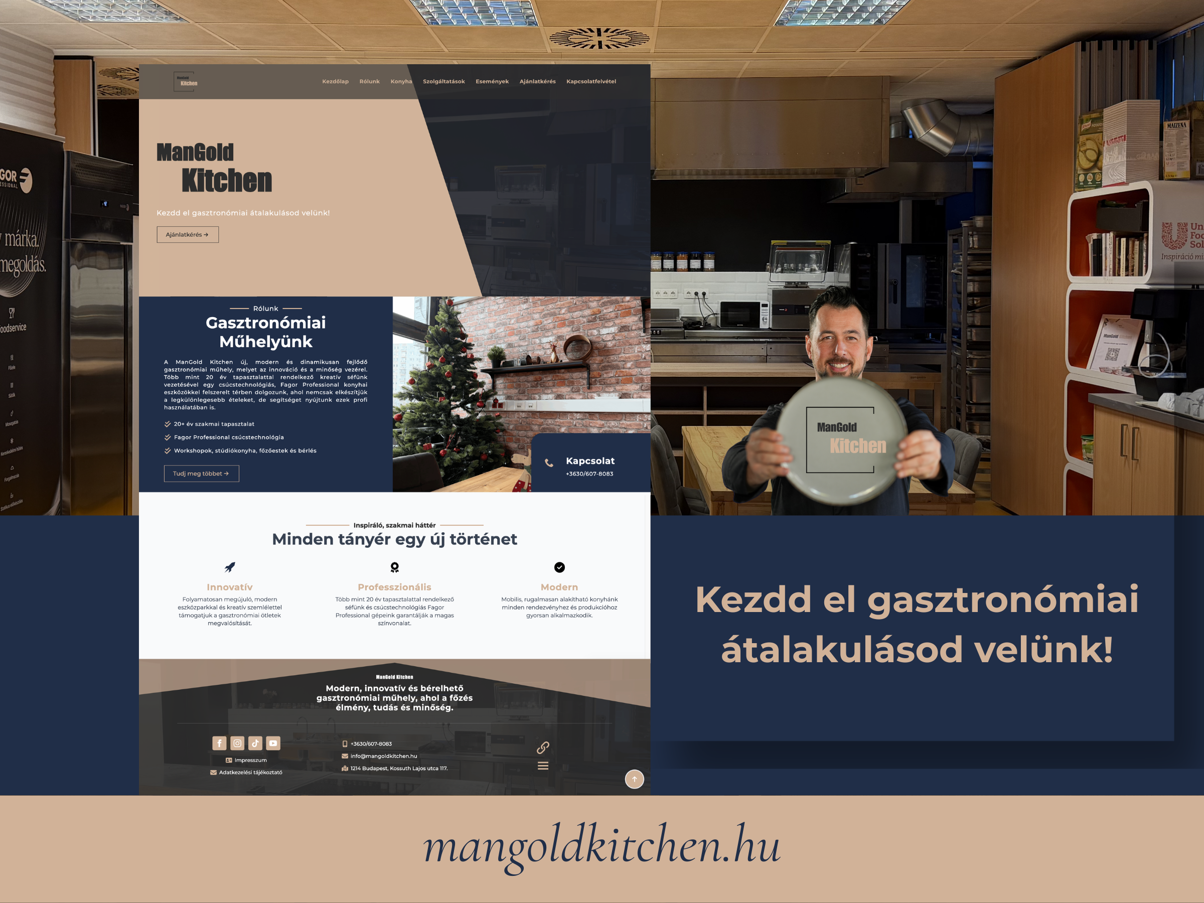 Mangoldkitchen mockup